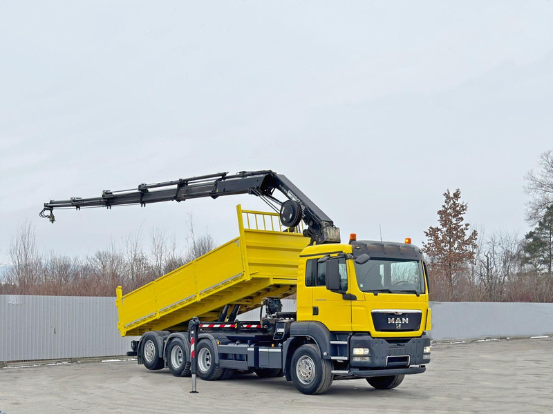 MAN TGS 35.400 * HIAB 244 EP - 5 HIPRO + FUNK * 8x4 - شاحنات مسطحة, شاحنة كرين: صور 2 MAN TGS 35.400 * HIAB 244 EP - 5 HIPRO + FUNK * 8x4 - شاحنات مسطحة, شاحنة كرين: صور 2