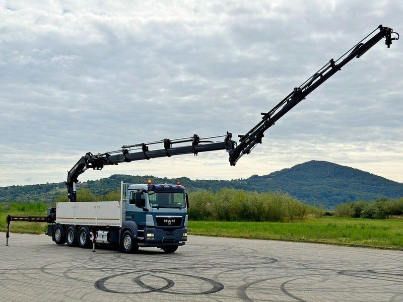 MAN TGS 35.400*HIAB 377 E-5 HIPRO+JIB 70X-3FUNK /8x4 - شاحنات مسطحة, شاحنة كرين: صور 2 MAN TGS 35.400*HIAB 377 E-5 HIPRO+JIB 70X-3FUNK /8x4 - شاحنات مسطحة, شاحنة كرين: صور 2