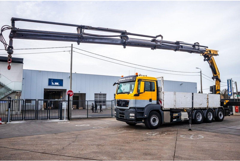 MAN TGS 35.440 8x4 Crane Palfinger PK 42002-SH - شاحنات مسطحة, شاحنة كرين: صور 2 MAN TGS 35.440 8x4 Crane Palfinger PK 42002-SH - شاحنات مسطحة, شاحنة كرين: صور 2