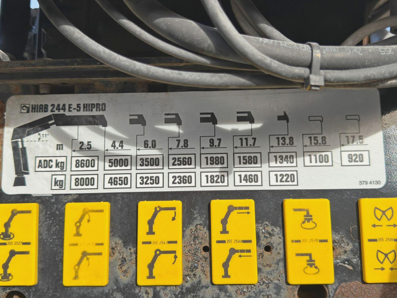 تأجير MAN TGS 35.440 * HIAB XS 244 HIPRO +FUNK / 8x4 MAN TGS 35.440 * HIAB XS 244 HIPRO +FUNK / 8x4: صور 8