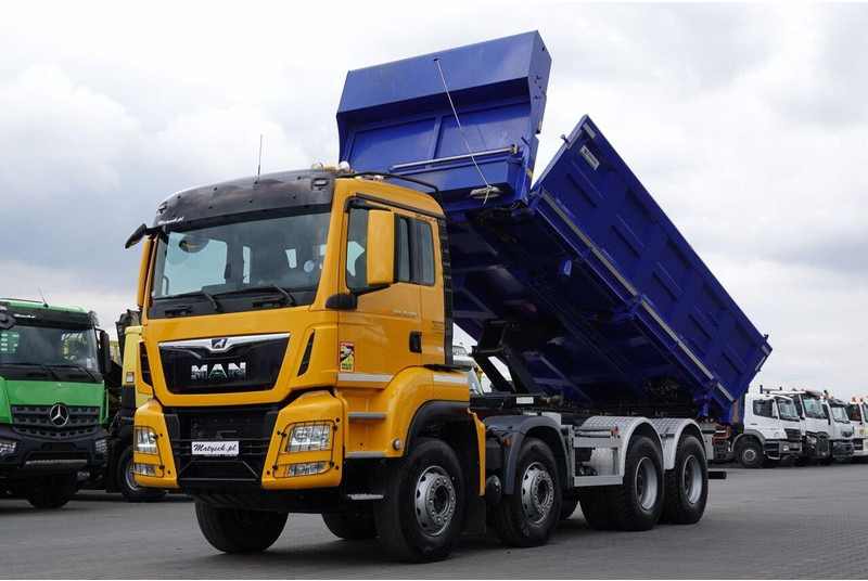 MAN TGS 35.500 / 8x4 / WYWROTKA / HYDROBURTA / BORDMATIK / NAVI / 20 - قلابات: صور 1 MAN TGS 35.500 / 8x4 / WYWROTKA / HYDROBURTA / BORDMATIK / NAVI / 20 - قلابات: صور 1