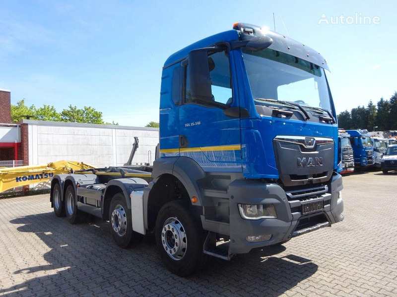 تأجير MAN TGS 35.510 Hook lift truck 8x4 MAN TGS 35.510 Hook lift truck 8x4: صور 12