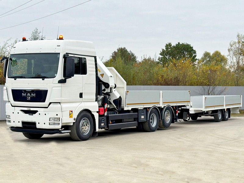 MAN TGX 26.440 * PK 41002-EH + FUNK + Anhänger*TOP - شاحنات مسطحة, شاحنة كرين: صور 3 MAN TGX 26.440 * PK 41002-EH + FUNK + Anhänger*TOP - شاحنات مسطحة, شاحنة كرين: صور 3