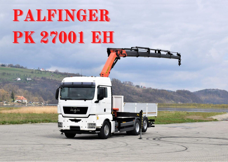 MAN TGX 26.480 - شاحنات مسطحة, شاحنة كرين: صور 1 MAN TGX 26.480 - شاحنات مسطحة, شاحنة كرين: صور 1