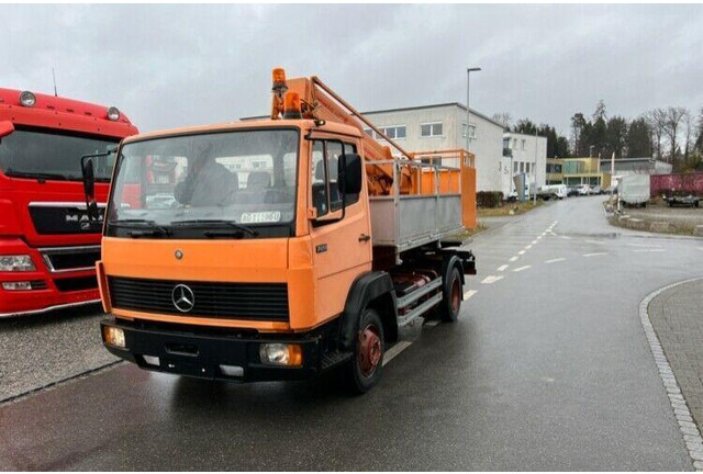 Mercedes-Benz 709 Bucket truck Wumag 14 m - شاحنة, شاحنة كرين: صور 1 Mercedes-Benz 709 Bucket truck Wumag 14 m - شاحنة, شاحنة كرين: صور 1