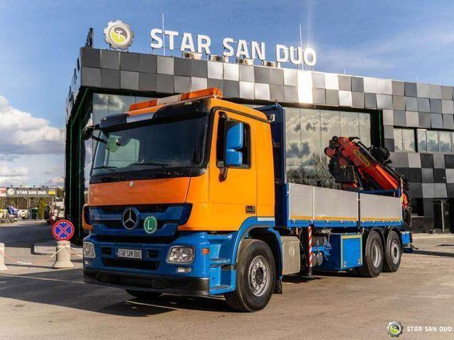 Mercedes-Benz ACTROS 2541 6x2 Palfinger PK 34002 Crane Winch - شاحنات مسطحة, شاحنة كرين: صور 5 Mercedes-Benz ACTROS 2541 6x2 Palfinger PK 34002 Crane Winch - شاحنات مسطحة, شاحنة كرين: صور 5