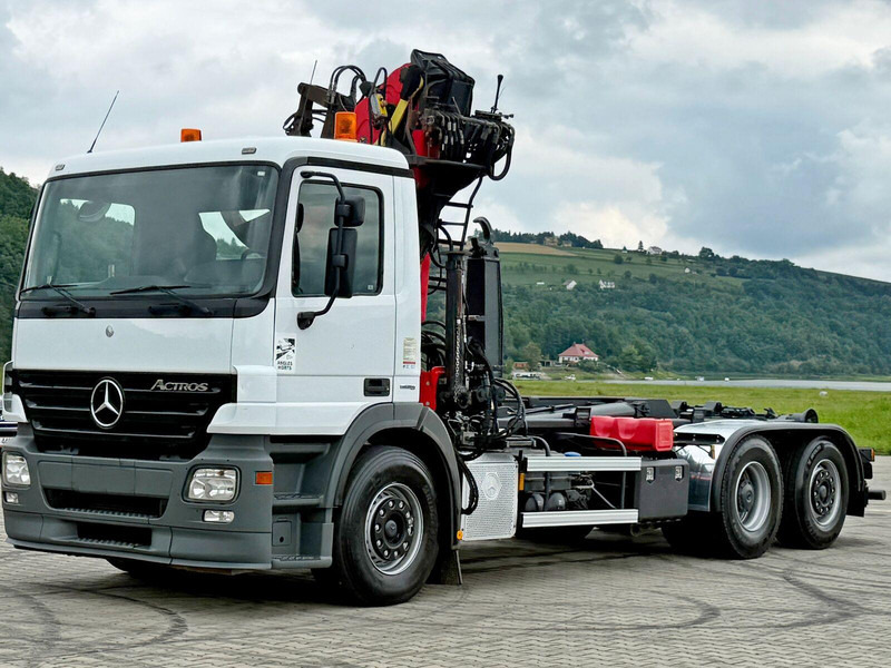 Mercedes-Benz ACTROS 2541 ABROLLKIPPER EPSILON E140Z81 TOP - شاحنة ذات الخطاف, شاحنة كرين: صور 4 Mercedes-Benz ACTROS 2541 ABROLLKIPPER EPSILON E140Z81 TOP - شاحنة ذات الخطاف, شاحنة كرين: صور 4