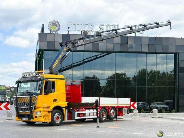 Mercedes-Benz ACTROS 2543 6x2 PalfingerPK 26002 EH Crane - شاحنات مسطحة, شاحنة كرين: صور 4 Mercedes-Benz ACTROS 2543 6x2 PalfingerPK 26002 EH Crane - شاحنات مسطحة, شاحنة كرين: صور 4