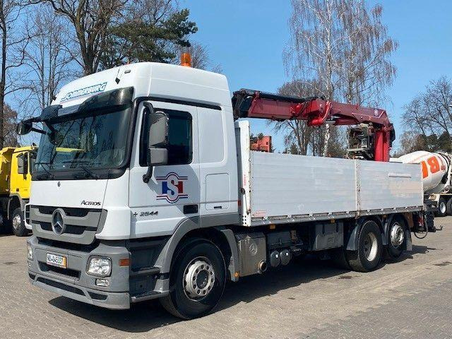 Mercedes-Benz ACTROS 2544 - شاحنات مسطحة, شاحنة كرين: صور 2 Mercedes-Benz ACTROS 2544 - شاحنات مسطحة, شاحنة كرين: صور 2