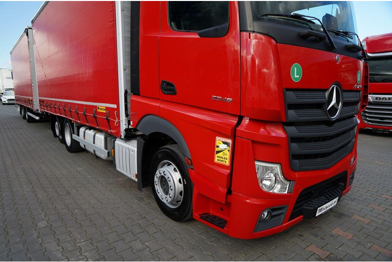 Mercedes-Benz ACTROS 2545 / ZESTAW TANDEM 120 M3 / PRZEJAZDOWY / 6x2 / OŚ POD - شاحنة جرار: صور 4 Mercedes-Benz ACTROS 2545 / ZESTAW TANDEM 120 M3 / PRZEJAZDOWY / 6x2 / OŚ POD - شاحنة جرار: صور 4