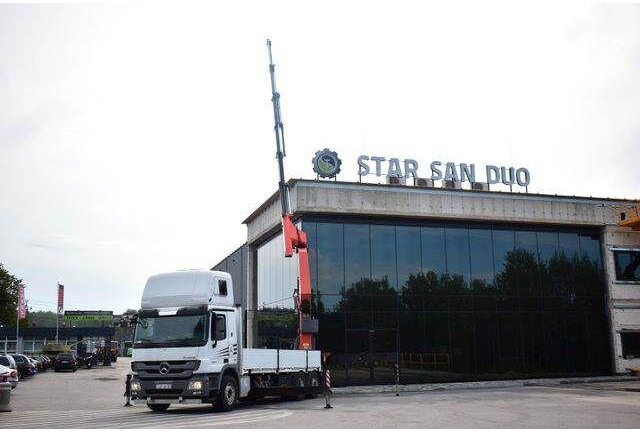 Mercedes-Benz ACTROS 2546 6x2 Palfinger PK 50002 EURO 5 Cran - شاحنات مسطحة, شاحنة كرين: صور 1 Mercedes-Benz ACTROS 2546 6x2 Palfinger PK 50002 EURO 5 Cran - شاحنات مسطحة, شاحنة كرين: صور 1