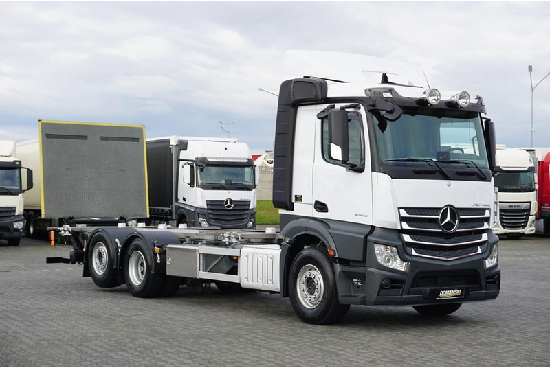 Mercedes-Benz ACTROS / 2553 / ACC / E 6 / BDF + WINDA / 7.15 , 7.45, 7.82 M / - الشاسيه شاحنة: صور 1 Mercedes-Benz ACTROS / 2553 / ACC / E 6 / BDF + WINDA / 7.15 , 7.45, 7.82 M / - الشاسيه شاحنة: صور 1