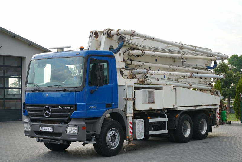 Mercedes-Benz ACTROS 2636 / POMPA SERMAC 5Z37 / 37 METRÓW / STEROWANIE RADIOW - مضخة خرسانة: صور 2 Mercedes-Benz ACTROS 2636 / POMPA SERMAC 5Z37 / 37 METRÓW / STEROWANIE RADIOW - مضخة خرسانة: صور 2