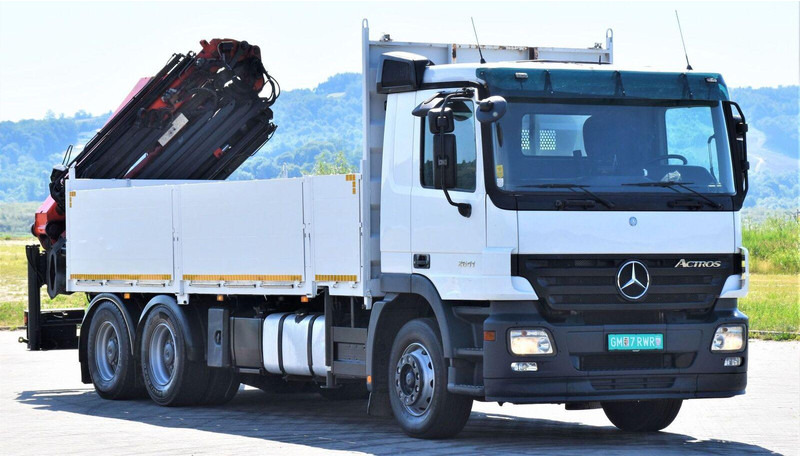 Mercedes-Benz ACTROS 2641 - شاحنات مسطحة, شاحنة كرين: صور 3 Mercedes-Benz ACTROS 2641 - شاحنات مسطحة, شاحنة كرين: صور 3