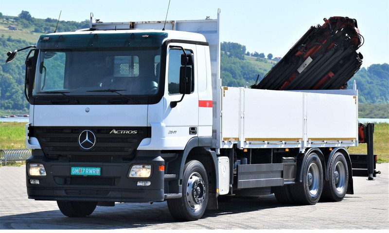 Mercedes-Benz ACTROS 2641 - شاحنات مسطحة, شاحنة كرين: صور 4 Mercedes-Benz ACTROS 2641 - شاحنات مسطحة, شاحنة كرين: صور 4