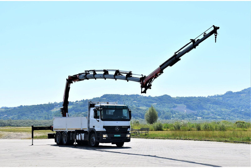 Mercedes-Benz ACTROS 2641 - شاحنات مسطحة, شاحنة كرين: صور 1 Mercedes-Benz ACTROS 2641 - شاحنات مسطحة, شاحنة كرين: صور 1