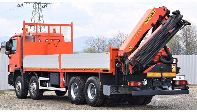 Mercedes-Benz ACTROS 3241 - شاحنات مسطحة, شاحنة كرين: صور 5 Mercedes-Benz ACTROS 3241 - شاحنات مسطحة, شاحنة كرين: صور 5