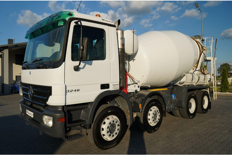 Mercedes-Benz ACTROS 3246 / BETONOMIESZARKA SCHWING STETTER / 8X4 / EPS + SPRZ - شاحنة خلاطة خرسانة: صور 4 Mercedes-Benz ACTROS 3246 / BETONOMIESZARKA SCHWING STETTER / 8X4 / EPS + SPRZ - شاحنة خلاطة خرسانة: صور 4