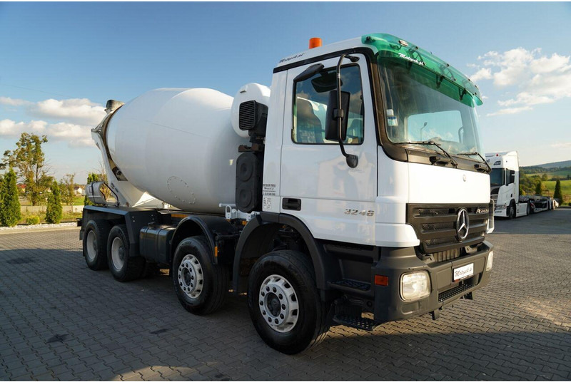 Mercedes-Benz ACTROS 3246 / BETONOMIESZARKA SCHWING STETTER / 8X4 / EPS + SPRZ - شاحنة خلاطة خرسانة: صور 2 Mercedes-Benz ACTROS 3246 / BETONOMIESZARKA SCHWING STETTER / 8X4 / EPS + SPRZ - شاحنة خلاطة خرسانة: صور 2