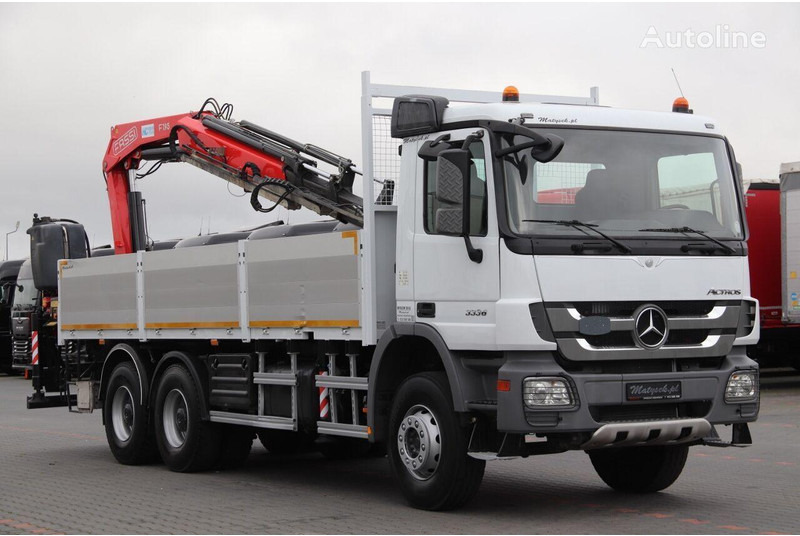 Mercedes-Benz ACTROS 3336 - شاحنات مسطحة, شاحنة كرين: صور 3 Mercedes-Benz ACTROS 3336 - شاحنات مسطحة, شاحنة كرين: صور 3