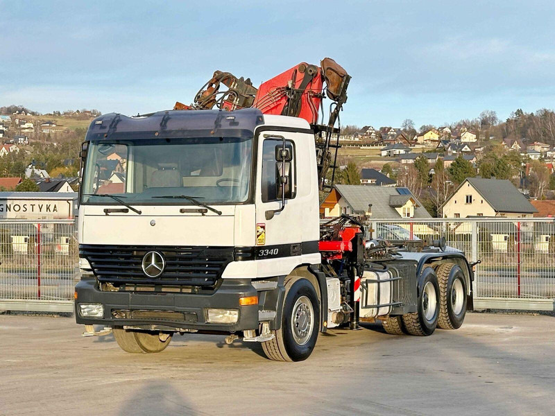 Mercedes-Benz ACTROS 3340 * ABROLLKIPPER * EPSILON E245ZA /6x4 - شاحنة ذات الخطاف, شاحنة كرين: صور 2 Mercedes-Benz ACTROS 3340 * ABROLLKIPPER * EPSILON E245ZA /6x4 - شاحنة ذات الخطاف, شاحنة كرين: صور 2