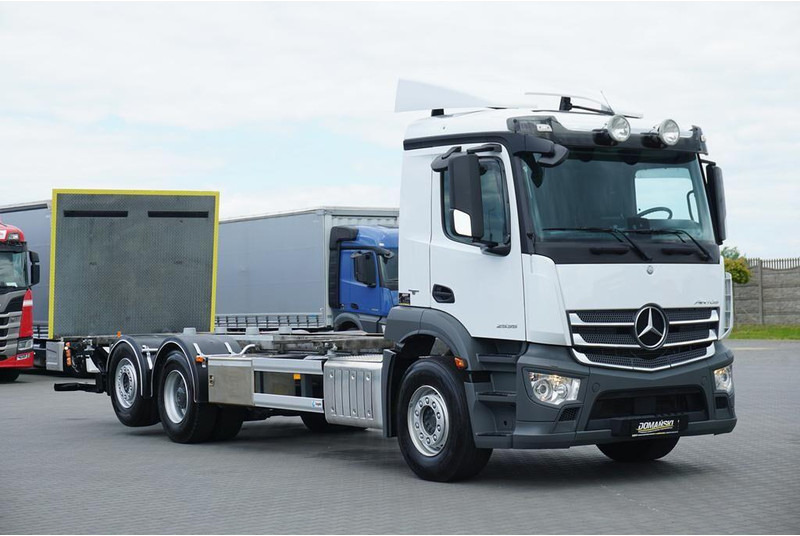 Mercedes-Benz ANTOS / 2535 / ACC / E 6 / BDF + WINDA / 7.15 , 7.45, 7.82 M / O - شاحنات الحاويات/ جسم علوي قابل للتغيير شاحنة: صور 1 Mercedes-Benz ANTOS / 2535 / ACC / E 6 / BDF + WINDA / 7.15 , 7.45, 7.82 M / O - شاحنات الحاويات/ جسم علوي قابل للتغيير شاحنة: صور 1