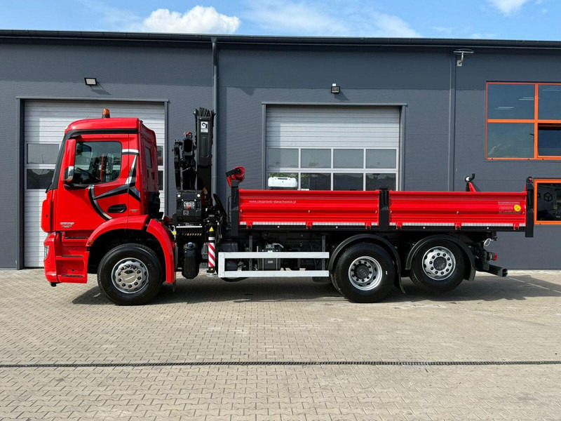 Mercedes-Benz AROCS 2532 // E6 // wywrotka 3-Stronna + HIAB HIDUO 158 B-2 // 6 - قلابات, شاحنة كرين: صور 5 Mercedes-Benz AROCS 2532 // E6 // wywrotka 3-Stronna + HIAB HIDUO 158 B-2 // 6 - قلابات, شاحنة كرين: صور 5
