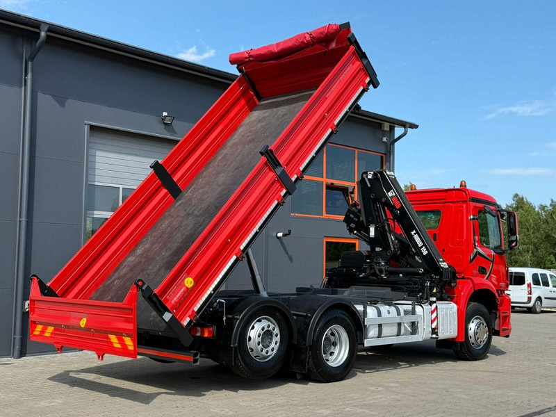 Mercedes-Benz AROCS 2532 // E6 // wywrotka 3-Stronna + HIAB HIDUO 158 B-2 // 6 - قلابات, شاحنة كرين: صور 3 Mercedes-Benz AROCS 2532 // E6 // wywrotka 3-Stronna + HIAB HIDUO 158 B-2 // 6 - قلابات, شاحنة كرين: صور 3