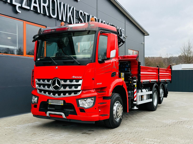 Mercedes-Benz AROCS 2532 // E6 // wywrotka 3-Stronna + PALFINGER PK 14001-EH / - قلابات, شاحنة كرين: صور 2 Mercedes-Benz AROCS 2532 // E6 // wywrotka 3-Stronna + PALFINGER PK 14001-EH / - قلابات, شاحنة كرين: صور 2