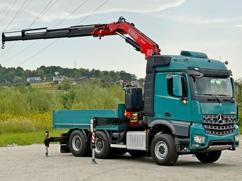 Mercedes-Benz AROCS 2548* FASSI F245A.0.24 E + FUNK / 6x4 *TOP - شاحنات مسطحة, شاحنة كرين: صور 2 Mercedes-Benz AROCS 2548* FASSI F245A.0.24 E + FUNK / 6x4 *TOP - شاحنات مسطحة, شاحنة كرين: صور 2
