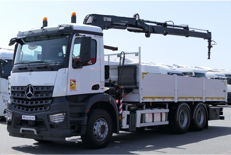Mercedes-Benz AROCS 2633 - شاحنات مسطحة, شاحنة كرين: صور 1 Mercedes-Benz AROCS 2633 - شاحنات مسطحة, شاحنة كرين: صور 1