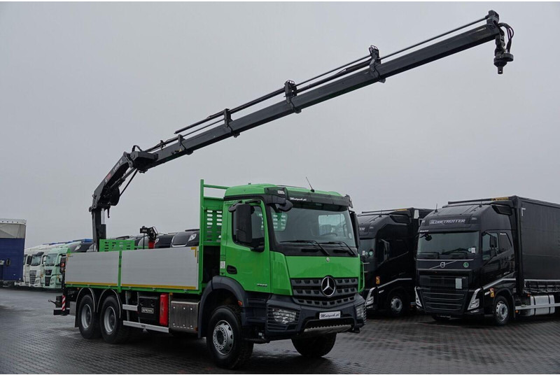 Mercedes-Benz AROCS 2636 / 6x4 / SKRZYNIOWY- 6,5 M / + HDS HIAB 4x wysów: 13 - شاحنات مسطحة, شاحنة كرين: صور 1 Mercedes-Benz AROCS 2636 / 6x4 / SKRZYNIOWY- 6,5 M / + HDS HIAB 4x wysów: 13 - شاحنات مسطحة, شاحنة كرين: صور 1