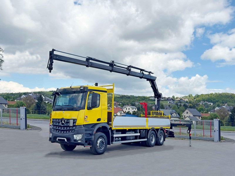 Mercedes-Benz AROCS 2636 *HIAB 166 D-4 HIDUO + FUNK* 6x4 - شاحنات مسطحة, شاحنة كرين: صور 2 Mercedes-Benz AROCS 2636 *HIAB 166 D-4 HIDUO + FUNK* 6x4 - شاحنات مسطحة, شاحنة كرين: صور 2