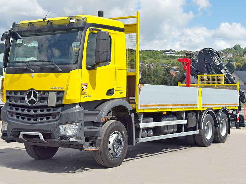 Mercedes-Benz AROCS 2636 *HIAB 166 D-4 HIDUO + FUNK* 6x4 - شاحنات مسطحة, شاحنة كرين: صور 4 Mercedes-Benz AROCS 2636 *HIAB 166 D-4 HIDUO + FUNK* 6x4 - شاحنات مسطحة, شاحنة كرين: صور 4