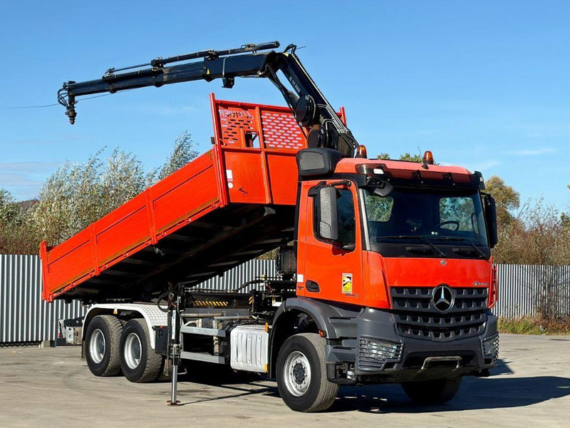 Mercedes-Benz AROCS 2640 *HIAB 144 BS - 3/FUNK + * 6x4 - قلابات, شاحنة كرين: صور 2 Mercedes-Benz AROCS 2640 *HIAB 144 BS - 3/FUNK + * 6x4 - قلابات, شاحنة كرين: صور 2