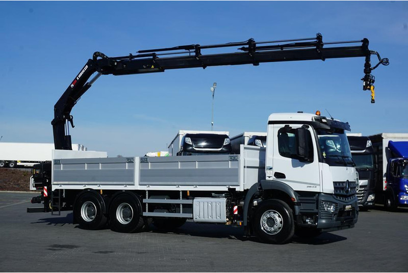 Mercedes-Benz AROCS / 2643 / 6 X 4 / SKRZYNIOWY + HDS / HIAB 228 E – 4 / WYS. - شاحنات مسطحة, شاحنة كرين: صور 4 Mercedes-Benz AROCS / 2643 / 6 X 4 / SKRZYNIOWY + HDS / HIAB 228 E – 4 / WYS. - شاحنات مسطحة, شاحنة كرين: صور 4