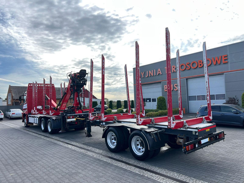 Mercedes-Benz AROCS 2645 EURO 6 6x4 TIMBER CARRIER HOLZTRANSPORT PALFINGER EPS - شاحنة قطع الأشجار, شاحنة كرين: صور 3 Mercedes-Benz AROCS 2645 EURO 6 6x4 TIMBER CARRIER HOLZTRANSPORT PALFINGER EPS - شاحنة قطع الأشجار, شاحنة كرين: صور 3