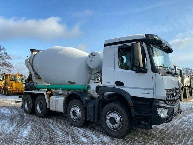 Mercedes-Benz AROCS 3240 - شاحنة خلاطة خرسانة: صور 2 Mercedes-Benz AROCS 3240 - شاحنة خلاطة خرسانة: صور 2