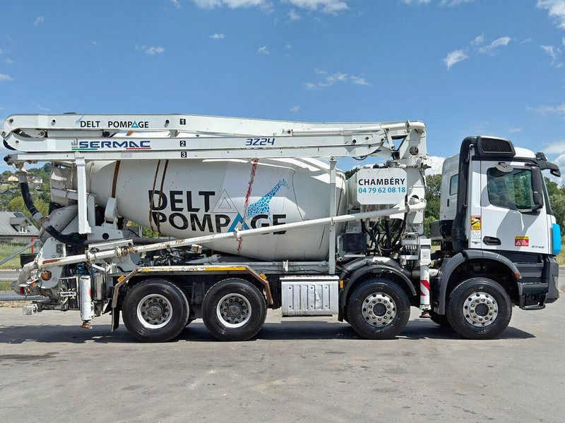 Mercedes-Benz AROCS 3743 * Betonpumpe + FUNK * 8x4 * TOP - شاحنة خلاطة خرسانة: صور 5 Mercedes-Benz AROCS 3743 * Betonpumpe + FUNK * 8x4 * TOP - شاحنة خلاطة خرسانة: صور 5