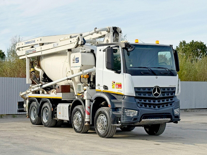 Mercedes-Benz AROCS 3743 * Betonpumpe + FUNK * 8x4 * TOP - مضخة خرسانة: صور 1 Mercedes-Benz AROCS 3743 * Betonpumpe + FUNK * 8x4 * TOP - مضخة خرسانة: صور 1