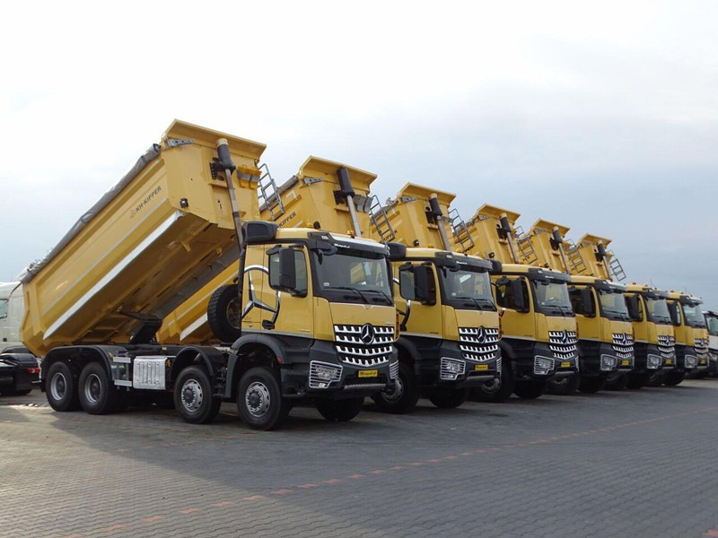 Mercedes-Benz AROCS 4145 / 8x8 / WYWROTKA TYLNOZSYPOWA / KH KIPPER / EURO 6 - قلابات: صور 1 Mercedes-Benz AROCS 4145 / 8x8 / WYWROTKA TYLNOZSYPOWA / KH KIPPER / EURO 6 - قلابات: صور 1