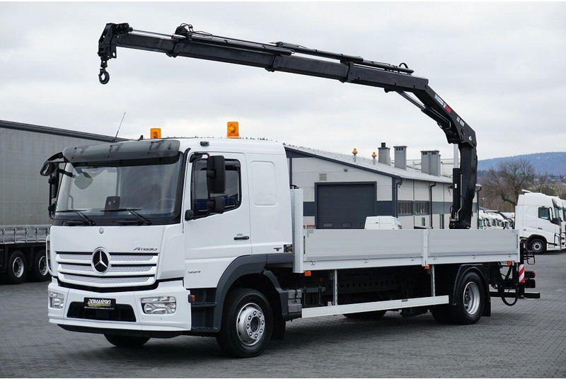 Mercedes-Benz ATEGO / 1224 / ACC / SKRZYNIOWY + HDS / HIAB 099 B - 3 DUO - شاحنات مسطحة, شاحنة كرين: صور 2 Mercedes-Benz ATEGO / 1224 / ACC / SKRZYNIOWY + HDS / HIAB 099 B - 3 DUO - شاحنات مسطحة, شاحنة كرين: صور 2
