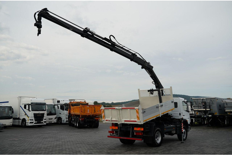 Mercedes-Benz ATEGO 1629 / 4x4 / WYWROTKA + HDS HIAB 111 B-3 / PILOT / ROTAT - قلابات, شاحنة كرين: صور 5 Mercedes-Benz ATEGO 1629 / 4x4 / WYWROTKA + HDS HIAB 111 B-3 / PILOT / ROTAT - قلابات, شاحنة كرين: صور 5
