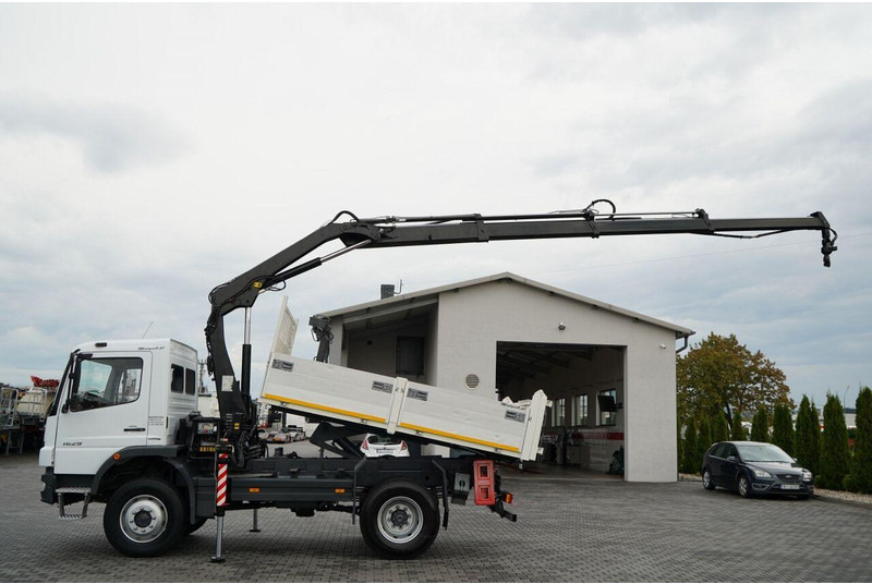 Mercedes-Benz ATEGO 1629 / 4x4 / WYWROTKA + HDS HIAB 111 B-3 / PILOT / ROTAT - قلابات, شاحنة كرين: صور 3 Mercedes-Benz ATEGO 1629 / 4x4 / WYWROTKA + HDS HIAB 111 B-3 / PILOT / ROTAT - قلابات, شاحنة كرين: صور 3
