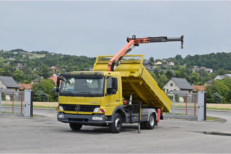 Mercedes-Benz ATEGO 818 - قلابات, شاحنة كرين: صور 2 Mercedes-Benz ATEGO 818 - قلابات, شاحنة كرين: صور 2