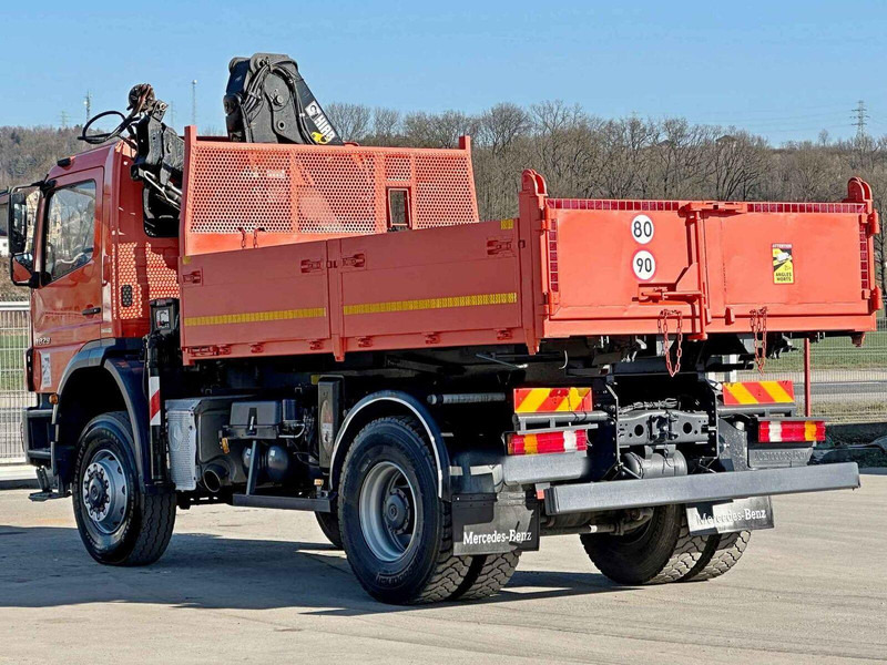 Mercedes-Benz AXOR 1829 * HIAB 1111 HIDUO + FUNK * TOP * 4x4 - قلابات, شاحنة كرين: صور 5 Mercedes-Benz AXOR 1829 * HIAB 1111 HIDUO + FUNK * TOP * 4x4 - قلابات, شاحنة كرين: صور 5