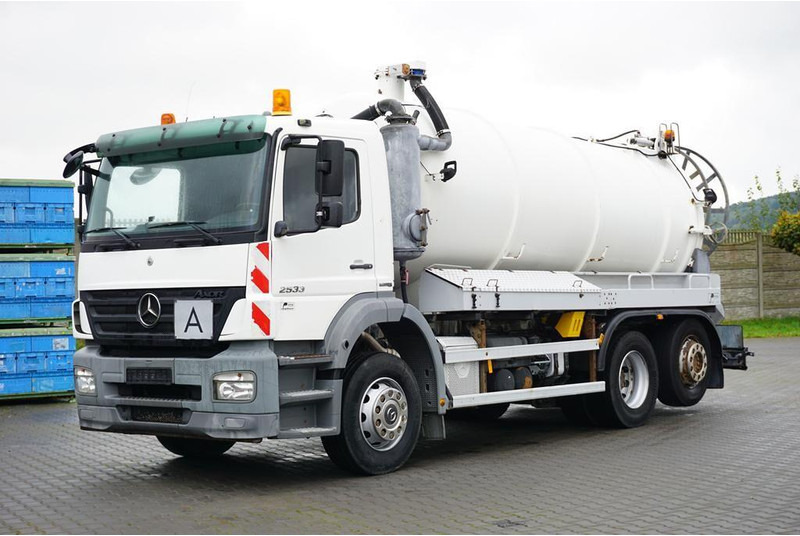 Mercedes-Benz AXOR / 2533 / 6 X 2 / E 5 / ASENIZACYJNY / OŚ SKRĘTNA - فراغ شاحنة: صور 1 Mercedes-Benz AXOR / 2533 / 6 X 2 / E 5 / ASENIZACYJNY / OŚ SKRĘTNA - فراغ شاحنة: صور 1