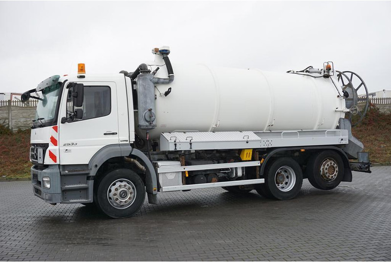 Mercedes-Benz AXOR / 2533 / 6 X 2 / E 5 / ASENIZACYJNY / OŚ SKRĘTNA - فراغ شاحنة: صور 3 Mercedes-Benz AXOR / 2533 / 6 X 2 / E 5 / ASENIZACYJNY / OŚ SKRĘTNA - فراغ شاحنة: صور 3