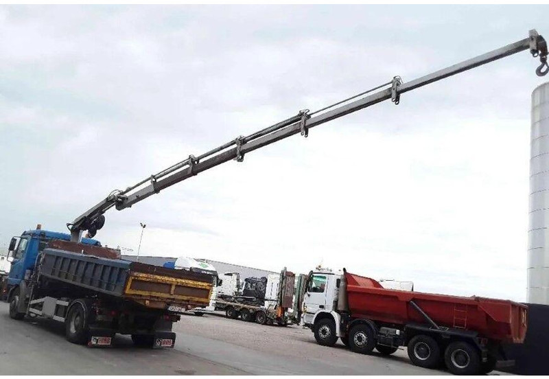 Mercedes-Benz Actros 1835 - شاحنات مسطحة, شاحنة كرين: صور 4 Mercedes-Benz Actros 1835 - شاحنات مسطحة, شاحنة كرين: صور 4