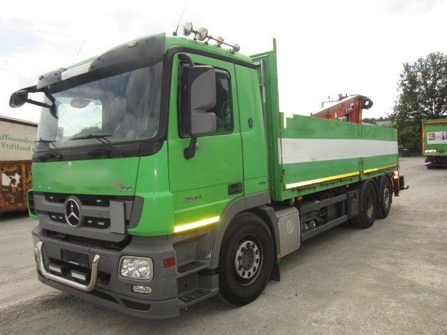 Mercedes-Benz Actros 2541 mit Atlas -Kran - شاحنات مسطحة, شاحنة كرين: صور 2 Mercedes-Benz Actros 2541 mit Atlas -Kran - شاحنات مسطحة, شاحنة كرين: صور 2